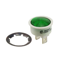 Visual Communications Company - VCC - 2622QK5 - LAMP NEON GREEN 120V PC MNT