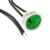 Visual Communications Company - VCC - 2622K5 - LAMP NEON GREEN 120V PC MNT