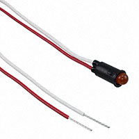 Visual Communications Company - VCC - 5100H3 - LED AMBER 1/4" HOLE PANEL MOUNT