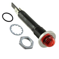 Visual Communications Company - VCC - 6010QM3 - INDICATOR NEON AMBER PANEL MNT