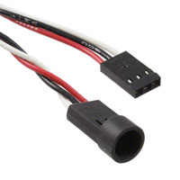 Visual Communications Company - VCC - CNX_D_F_4_6_08 - LED CONN CBL ASSY 5MM 3LD