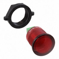 Visual Communications Company - VCC - CNX722C20005B - LED 22MM RED 5V SCREW BLK