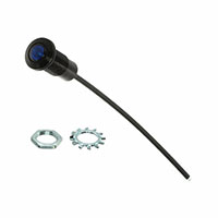 Visual Communications Company - VCC - FLXR1BTP04 - RUGGD FLEX LIGHTPIPE BLK 4" BLU