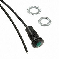 Visual Communications Company - VCC - FLXR1GTP06 - RUGGD FLEX LIGHTPIPE BLK 6" GRN