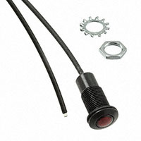 Visual Communications Company - VCC - FLXR1RTP04 - RUGGD FLEX LIGHTPIPE BLK 4" RED