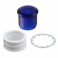 Visual Communications Company - VCC - HMC_461_BTP - LENS 10MM WASHER/RETAINER BLUE