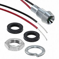 Visual Communications Company - VCC - L60D-G12-W - PMI 5.9MM 565NM GRN 12V WT 6" LD