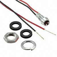 Visual Communications Company - VCC - L60D-R5-W - PMI 5.9MM 635NM RED 5V WT 6" LD