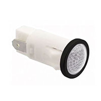 Visual Communications Company - VCC - 1030QDX4 - INDICATOR NEON WHITE PANEL MNT