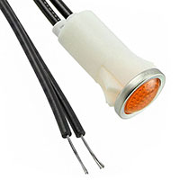 Visual Communications Company - VCC - 1031D3 - INDICATOR NEON AMBER PANEL MNT