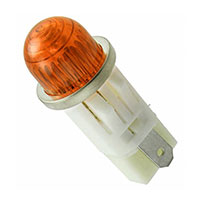 Visual Communications Company - VCC - 1051QA3 - INDICATOR NEON AMBER PANEL MNT