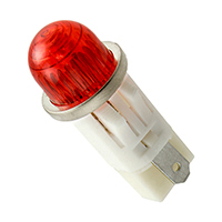 Visual Communications Company - VCC - 1092QA1-125VAC - LED PANEL INDICATOR RED 125V