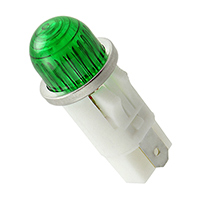 Visual Communications Company - VCC - 1092QA5-125VAC - LED PANEL INDICATOR GREEN 125V