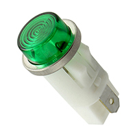 Visual Communications Company - VCC - 1092QC5-125VAC - LED PANEL INDICATOR GREEN 125V