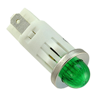 Visual Communications Company - VCC - 1092QM5-125VAC - LED PANEL INDICATOR GREEN 125V