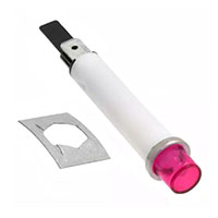 Visual Communications Company - VCC - 2151QA1 - LAMP NEON RED 220V PNL MNT