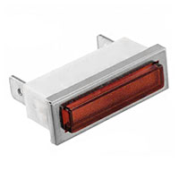 Visual Communications Company - VCC - 2330QD1 - INDICATOR NEON RED PANEL MNT