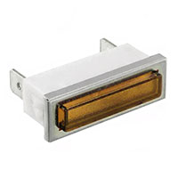 Visual Communications Company - VCC - 2330QD3 - INDICATOR NEON AMBER PANEL MNT