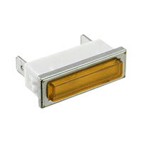 Visual Communications Company - VCC - 2390QD3-28V - INDICATOR NEON AMBER PANEL MNT