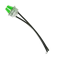 Visual Communications Company - VCC - 2622T5 - INDICATOR NEON GREEN PANEL MNT