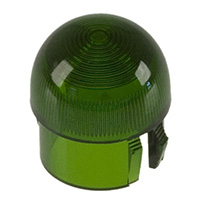 Visual Communications Company - VCC - 4345 - LENS FOR T1 3/4 LED GREEN DOME
