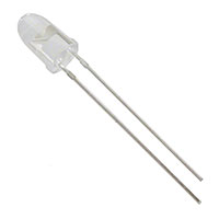 Visual Communications Company - VCC - CMD383UBC - LED BLUE CLEAR 5MM ROUND T/H