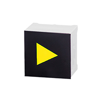 Visual Communications Company - VCC - CTHS15CIC07ARROW - SWITCH PUSH CAPACITIVE ILLUM SQ