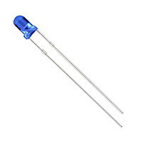 Visual Communications Company - VCC - LTH3MM12VFR4600 - LED BLUE CLEAR 3MM THRU HOLE
