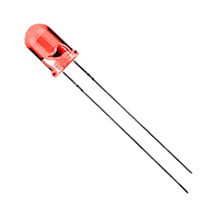 Visual Communications Company - VCC - LTH5MM12VFR4100 - LED RED CLEAR 5MM THROUGH HOLE