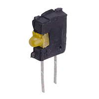 Visual Communications Company - VCC - 5352T3-5VLC - LED AMBER T-3/4 RT ANG 5V PCB