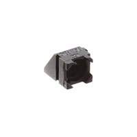 Visual Communications Company - VCC - PCH_175 - LED SOCKET 5MM RA BLACK NYLON