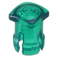 Visual Communications Company - VCC - SMQ_250_GTP - LED LENS 3MM SQUARE LO PRO GREEN