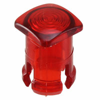 Visual Communications Company - VCC - SQB_400_RTP - LED LENS 5MM SQUARE LO PRO RED