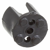 Visual Communications Company - VCC - STD_160_BLK - LED HOLDER TRI-LEAD BLACK