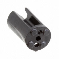 Visual Communications Company - VCC - STD_310_BLK - LED HOLDER TRI-LEAD BLACK