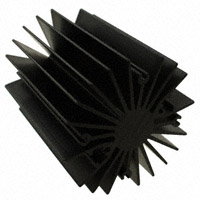 Wakefield-Vette - 19755-S-AB - HEAT SINK LED BLACK BRIDGELUX