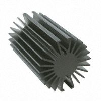 Wakefield-Vette - 19756-M-AB - HEAT SINK LED BLACK BRIDGELUX