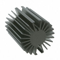 Wakefield-Vette - 19756-S-AB - HEAT SINK LED BLACK BRIDGELUX