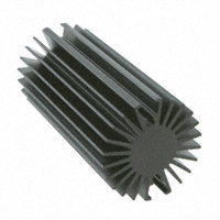 Wakefield-Vette - 19757-S-AB - HEAT SINK LED BLACK BRIDGELUX