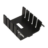 Wakefield-Vette - 287-1AB - HEATSINK TO-220 VERT W/TABS BLK