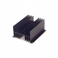Wakefield-Vette - 423K - HEATSINK POWER NO MNT HOLES BLK