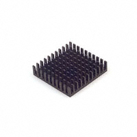 Wakefield-Vette - 628-40AB - HEATSINK CPU 43MM SQ BLK H=.4"