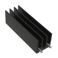 Wakefield-Vette - 634-20ABP - HEATSINK TO-220 VERT MT BLK 2.0"