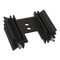 Wakefield-Vette - 637-10ABP - HEATSINK TO-220 VERT MT BLK 1"