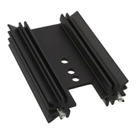 Wakefield-Vette - 637-20ABP - HEATSINK TO-220 VERT MT BLK 2"