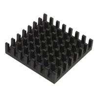 Wakefield-Vette - 658-25ABT3 - HEATSINK CPU 28MM SQ BLK W/TAPE