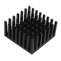 Wakefield-Vette - 658-60ABT4 - HEATSINK CPU 27.9MM SQ W/ADH BLK