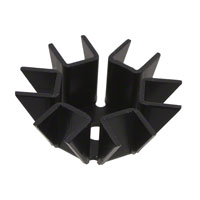 Wakefield-Vette - 695-1B - HEATSINK FOR STUD MT DIODE BLACK