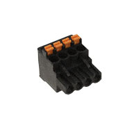 Weidmuller - 1000050001 - TERM BLOCK PLUG 4POS 5.08MM