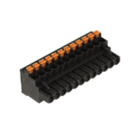 Weidmuller - 1000130001 - TERM BLOCK PLUG 12POS 5.08MM
